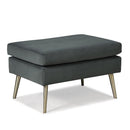 F10 LEATHER OTTOMAN- F10ELU