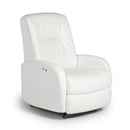 RUDDICK LEATHER SPACE SAVER RECLINER- 2A44LV