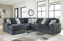 Midnight-Madness Sectional with Chaise