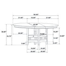 Lavon Counter Height Extension Dining Table