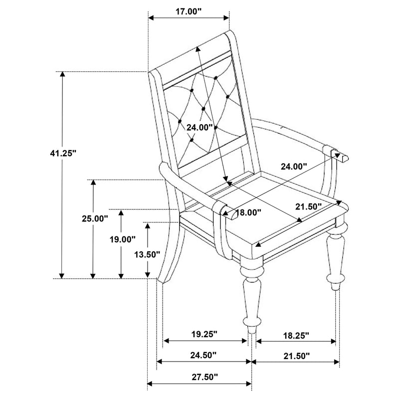 Bling Game Arm Chair