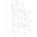 Ellie 5 Pc Counter Height Dining Sets