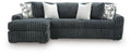 Midnight-Madness Sectional Sofa with Chaise