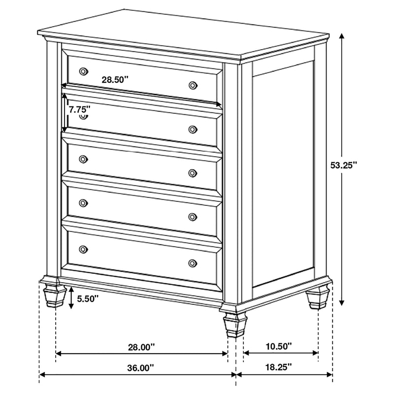 Sandy Beach Chest