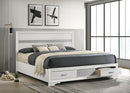 Miranda Panel Platform Storage Bed
