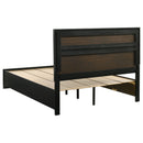 Miranda Panel Platform Storage Bed