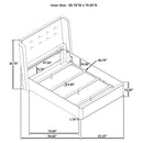 Leandro Wingback Bed