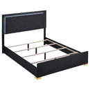 Marceline Panel Bed with LED Lighting