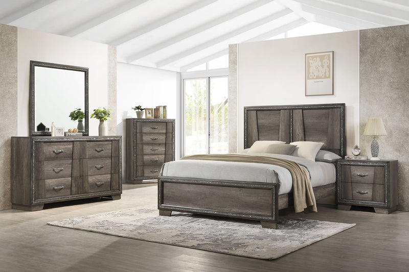 Janine Bedroom Set Grey