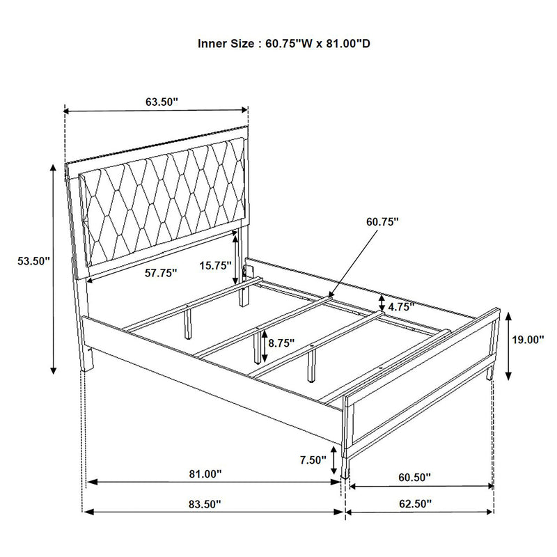 Sonora 4 Pc Bedroom Set