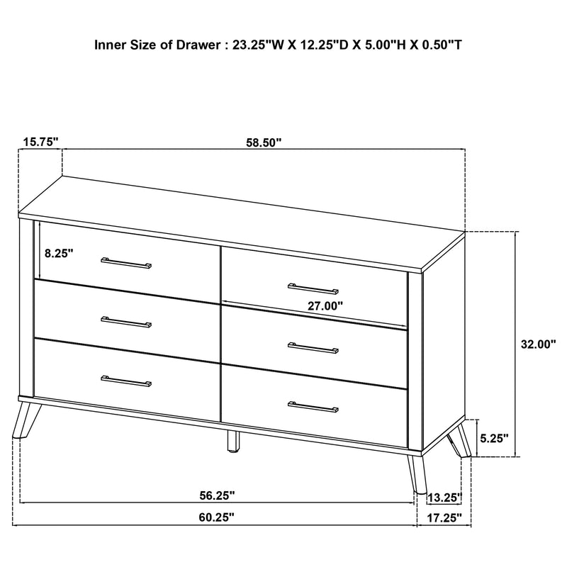 Kaywood 5 Pc Bedroom Set