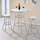 Retro Swivel Bar Stool