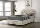 Marianna Panel Platform Storage Bed