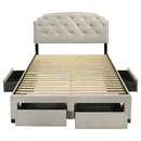 Marianna Panel Platform Storage Bed
