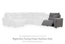 Modmax Reclining Sectional with Audio Console