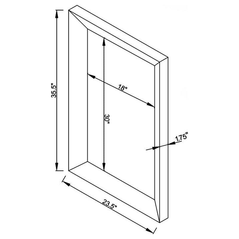 Pinciotti Wall Mirror