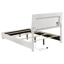 Felicity Panel Bed with LED Lighting