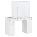 Regina Makeup Vanity Table with LED Mirror and Stool