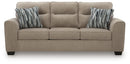 Olten Living Room Set - Mocha 2-Piece: Sofa/Oversized Chair