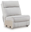 Social Pointe Reclining Sectional with Storage Consoles