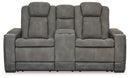Next-Gen DuraPella Power Reclining Loveseat with Console