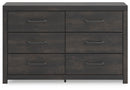 Hollivern Dresser and Mirror