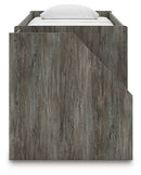 Frandern Loft Bed with Bookcase Storage