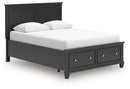 Lanolee Panel Storage Bed