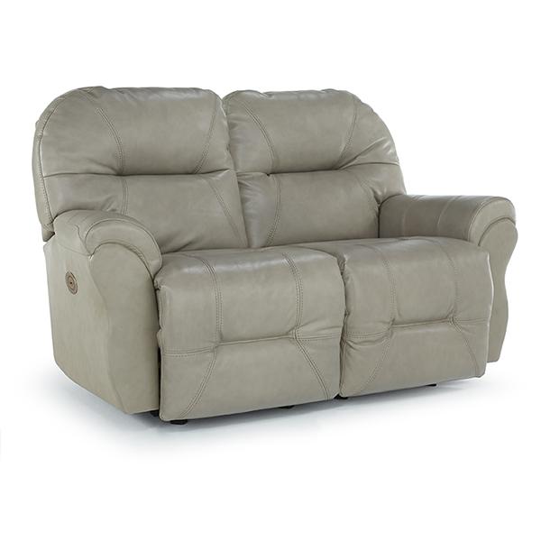 BODIE LOVESEAT LEATHER SPACE SAVER LOVESEAT- L760CA4