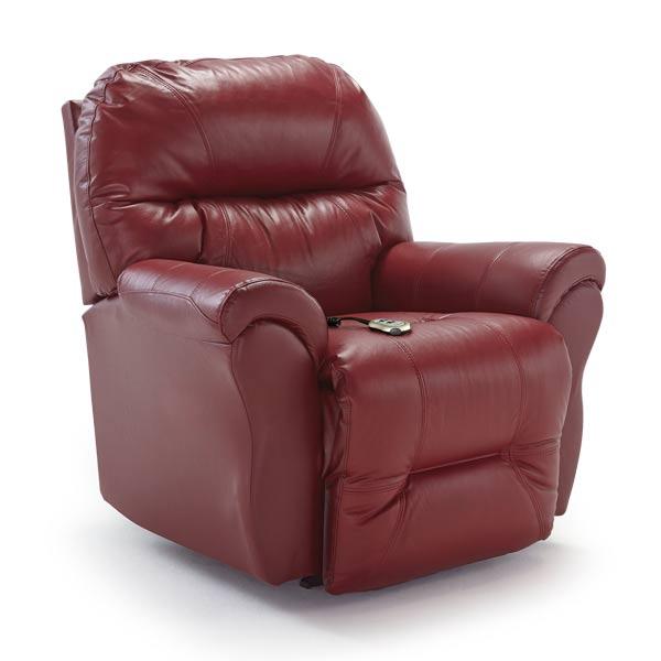 BODIE LEATHER ROCKER RECLINER- 8NW17LU