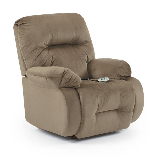 BRINLEY LEATHER POWER SWIVEL GLIDER RECLINER- 8MP85LV