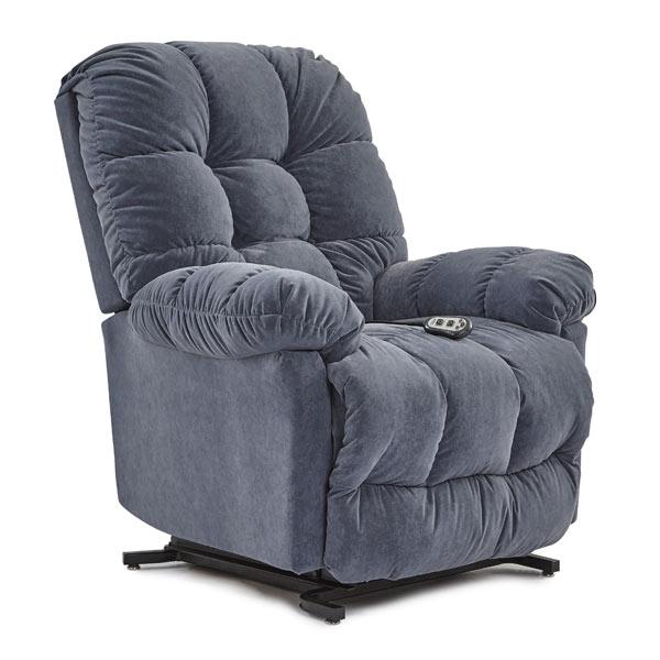 BROSMER LEATHER POWER SWIVEL GLIDER RECLINER- 9MP85-1LV