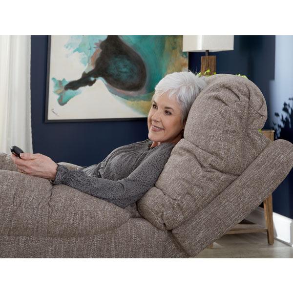 BROSMER SWIVEL GLIDER RECLINER W/ HEAT MASSAGE- 9MWH85