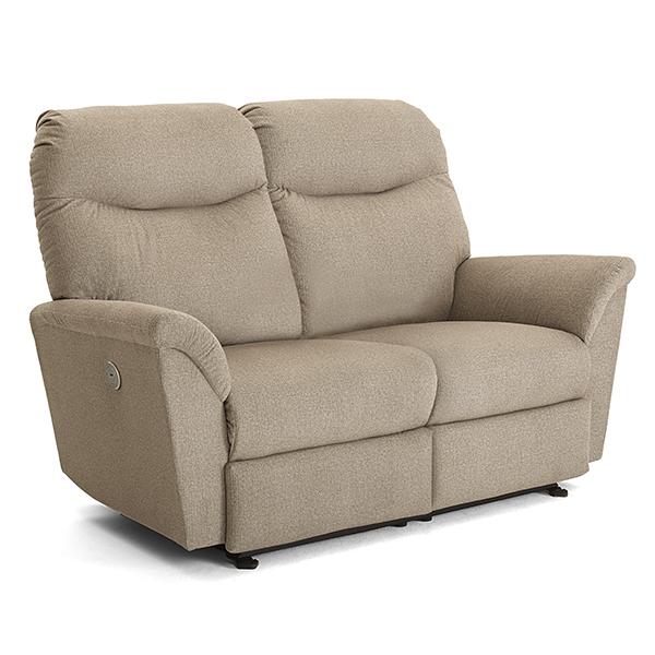 CAITLIN LOVESEAT LEATHER POWER SPACE SAVER LOVESEAT- L420CP4 image