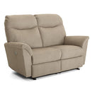 CAITLIN LOVESEAT LEATHER POWER SPACE SAVER CONSOLE LOVESEAT- L420CQ4