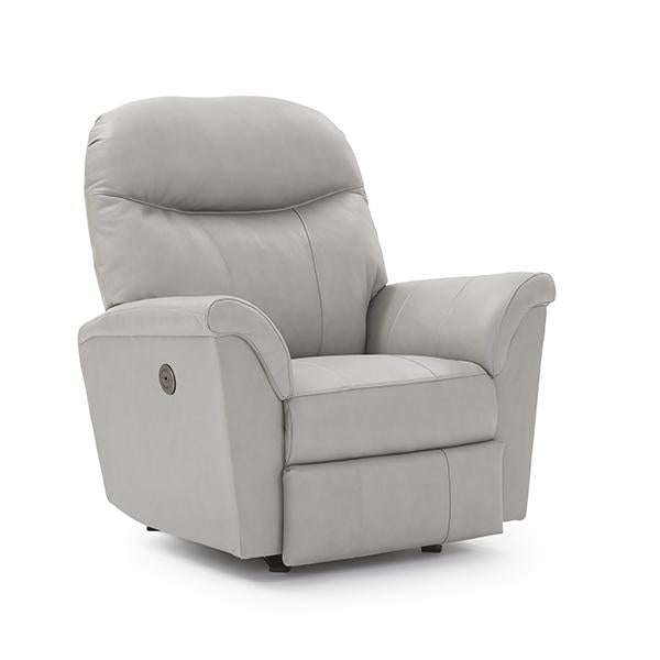 CAITLIN LEATHER ROCKER RECLINER- 4N27LU