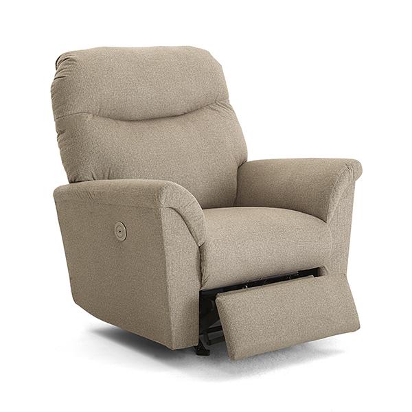 CAITLIN LEATHER POWER ROCKER RECLINER- 4NP27LU