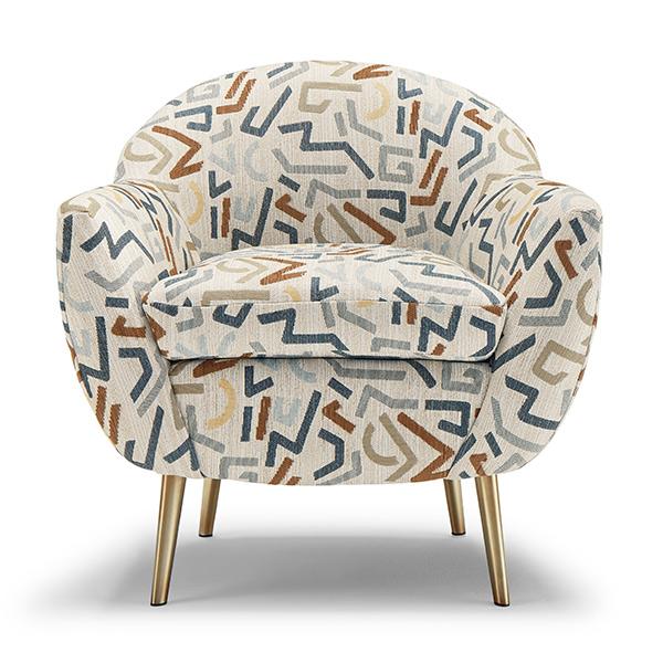 KISSLY ACCENT CHAIR- 4510BN