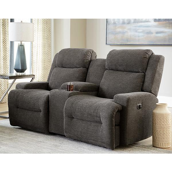 O'NEIL LOVESEAT POWER HEAD TILT SPACE SAVER LOVESEAT - L920RZ4