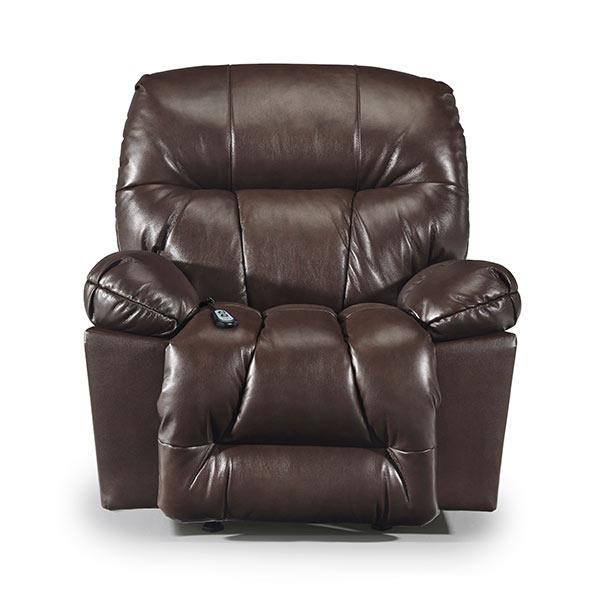 RETREAT LEATHER SPACE SAVER RECLINER- 8N04LU