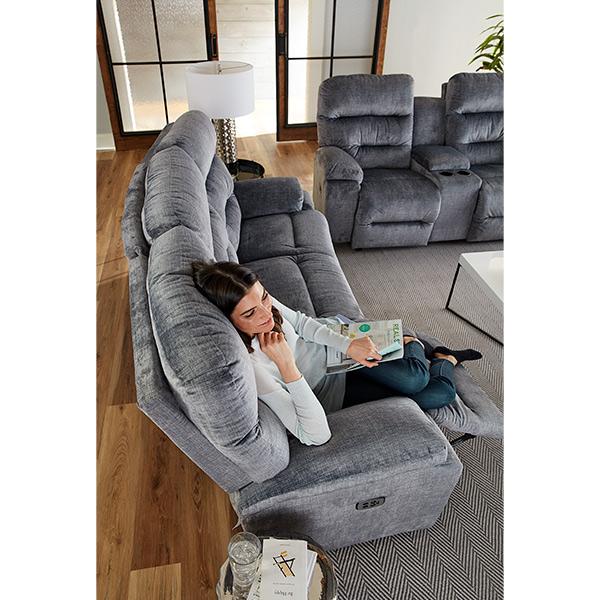 RYSON COLLECTION POWER RECLINING CONVERSATION SOFA- U850RP4