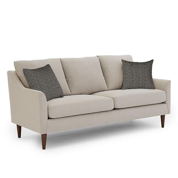 SMITTEN COLLECTION STATIONARY SOFA W/2 PILLOWS- S30DW