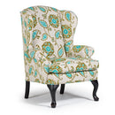 SYLVIA QUEEN ANNE WING CHAIR- 0710AB