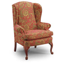 SYLVIA QUEEN ANNE WING CHAIR- 0710R