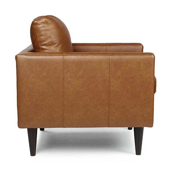 TRAFTON LEATHER CLUB CHAIR- C10BGLU