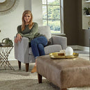 TRAFTON LEATHER CLUB CHAIR- C10BG