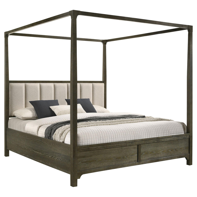 Gran Park Canopy Bed Dark Cocoa