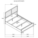 Cavelle 5 Pc Bedroom Set