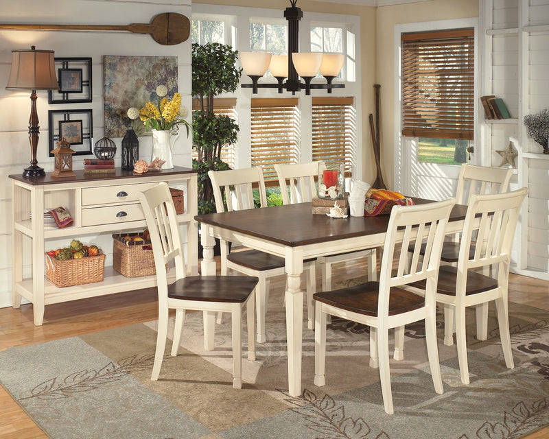 Whitesburg 8-Piece Dining Package