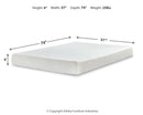 Chime 8 Inch Memory Foam Mattress in a Box